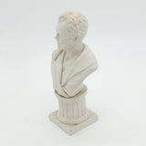 Victorian-era Alabaster Bust British Prime Minister Lord Palmerston c1850 Antique