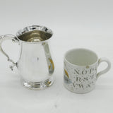 George III Sterling Silver Baluster Tankard Mug Antique 1772 London