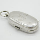 Sampson Mordan Victorian Sterling Silver Double Sovereign Case Antique 1899 London