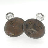 George III Pair of Old-Sheffield Silver Plated Telescopic Candlesticks Antique c1790s