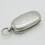 Sampson Mordan Victorian Sterling Silver Double Sovereign Case Antique 1899 London