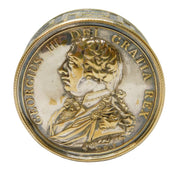 George III Gilt Metal 'Grand National Jubilee, 1809' Commemorative Snuff Box