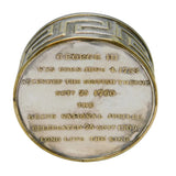 George III Gilt Metal 'Grand National Jubilee, 1809' Commemorative Snuff Box