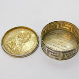 George III Gilt Metal 'Grand National Jubilee, 1809' Commemorative Snuff Box