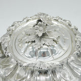 Calcutta George IV Sterling Silver Large Sugar Bowl Antique Hamilton & Co c1830s