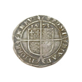 Queen Elizabeth I Silver Hammered Sixpence Coin 1573 Antique Fine Condition