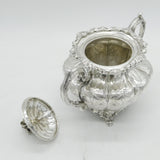 Calcutta George IV Sterling Silver Large Sugar Bowl Antique Hamilton & Co c1830s