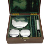 Boxed George III Sterling Silver Gents Four-Part Vanity Set Antique 1798 London