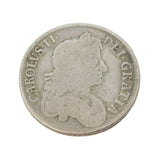 King Charles II Silver Crown Coin 1676 Fair Condition Antique OCTAVO