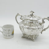 Calcutta George IV Sterling Silver Large Sugar Bowl Antique Hamilton & Co c1830s