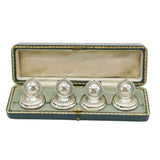 Edwardian Boxed Sterling Silver Set of Place Settings Antique 1904 Sheffield