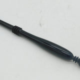 George III Sterling Silver Turned Wooden Toasting Fork Antique 1789 London