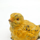 19th Century Franz Bergman Cold Painted Bronze Chick Stamp Box Antique c1880