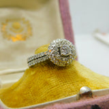 18ct White Gold & 1.25ct Natural Diamond Engagement Ring Iliana Vintage London