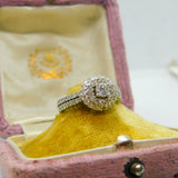 18ct White Gold & 1.25ct Natural Diamond Engagement Ring Iliana Vintage London