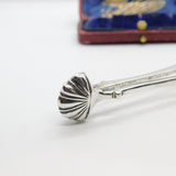 Georgian Newcastle Sterling Silver Crested Sugar Nips c1790 Thomas Watson