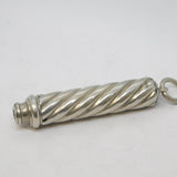 Sampson Mordan 19th Century Large Sterling Silver Telescopic Pencil Fob Antique c1890