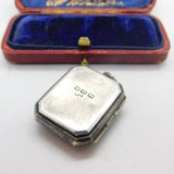 Victorian Sterling Silver Good Luck Horseshoe Locket Antique 1886 Birmingham