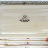 Boxed Asprey Set of Sterling Silver Trumps Propelling Pencils Antique c1920