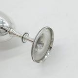 Victorian Sterling Silver Goblet Cup of Military Interest Antique 1901 London