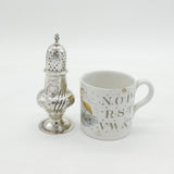 George III Sterling Silver Floral Muffineer Sugar Caster Antique 1779 London