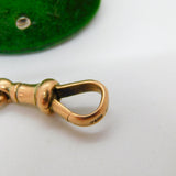 Victorian 9ct Rose Gold Watch Chain Dog Clip Clasp Findings Antique c1900