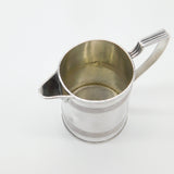 Georgian Sterling Silver Cream Jug Wreath Detail Antique 1828 Sheffield