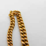 Victorian 9ct Rose Gold Graduating Double Albert Watch Chain Antique c1890