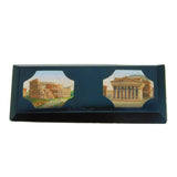 19th Century Grand Tour Double Micro Mosaic Classical Panel Antique c1830s