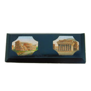 19th Century Grand Tour Double Micro Mosaic Classical Panel Antique c1830s