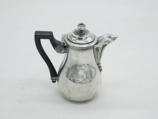 19th Century French Sterling Silver Miniature Chocolate Pot Antique c1810 Paris