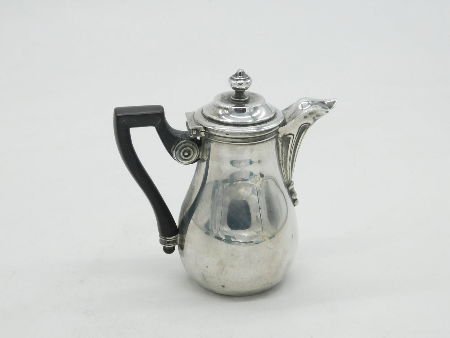 19th Century French Sterling Silver Miniature Chocolate Pot Antique c1810 Paris