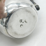 19th Century French Sterling Silver Miniature Chocolate Pot Antique c1810 Paris
