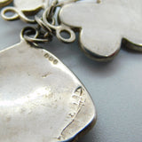 Pat Cheney Scottish Sterling Silver Art Nouveau Style Enamel Necklace Vintage