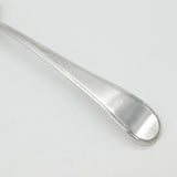 Georgian Sterling Silver Lined Edge Serving Spoon 1780 London John Lambe