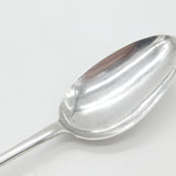 King George I Sterling Silver Rat Tail Serving Spoon 1725 London John Holland