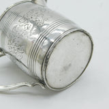 George III Sterling Silver Barrel Form Cream Jug Antique c1800 London