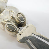 Sterling Silver Teddy Bear Novelty Bookmark Vintage c1970