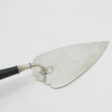 Edwardian Sterling Silver Ebony Handled Presentation Trowel Antique 1909 London