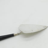 Edwardian Sterling Silver Ebony Handled Presentation Trowel Antique 1909 London