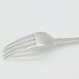 Georgian Sterling Silver Fiddle Pattern Table Fork Crested Terminal 1790 London