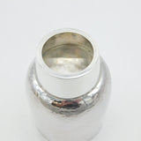 George Edward Grant Sterling Silver Textured Beaker Cup Vintage 1990 London