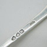 Channel Islands Sterling Silver Jersey Militia Crested Serving Spoon Antique