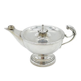 Large Sterling Silver Table Griffin Cigar Lighter Antique 1936 Birmingham - 430g