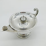 Large Sterling Silver Table Griffin Cigar Lighter Antique 1936 Birmingham - 430g