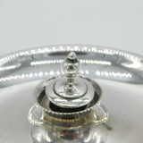 Large Sterling Silver Table Griffin Cigar Lighter Antique 1936 Birmingham - 430g