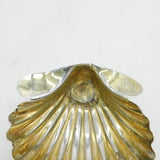 George III Sterling Silver Shell Form Salt Cellar Antique 1797 London