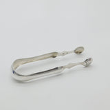 Scottish Sterling Silver Georgian Scallop Shell Sugar Tongs A. Zeigler c1800