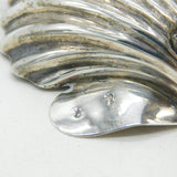 George III Sterling Silver Shell Form Salt Cellar Antique 1797 London