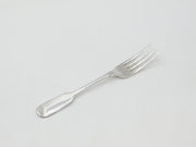 Georgian Sterling Silver Lion Crest Fiddle Pattern Table Fork 1835 Exeter